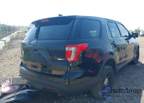 2017 Ford Police Interceptor from USA, damaged, VIN 1FM5K8AR2HGB15810